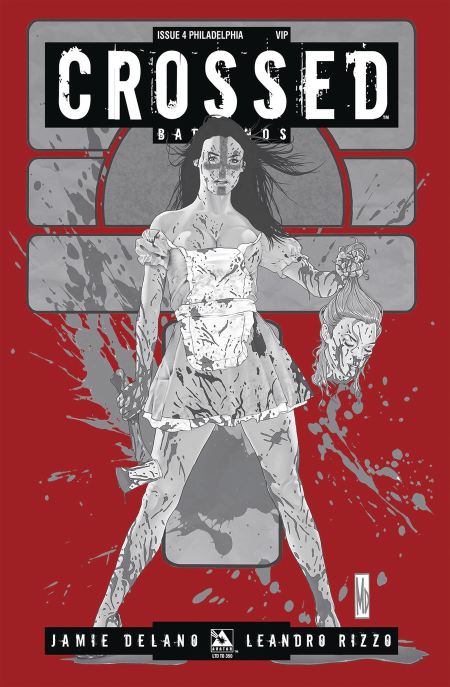 Crossed Badlands #4 Cover H Philadelphia VIP Cover