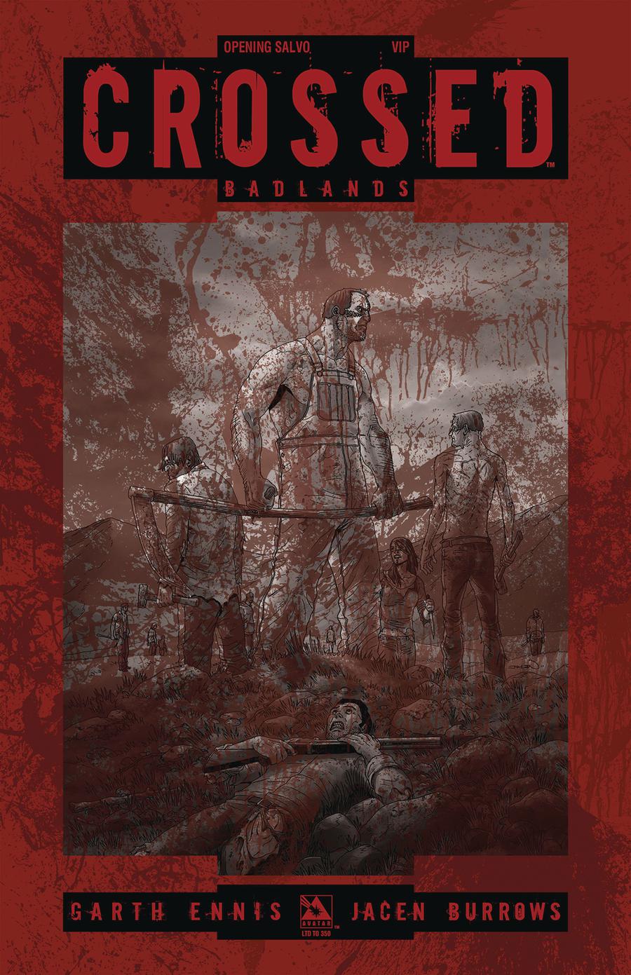 Crossed Badlands Opening Salvo Cover B VIP Cover