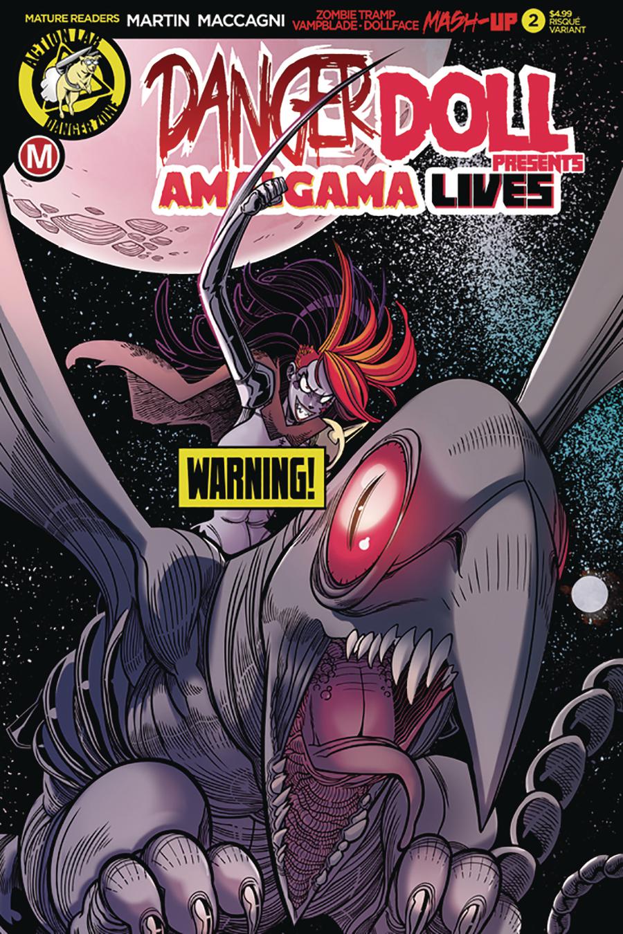 Danger Doll Squad Presents Amalgama Lives #2 Cover B Variant Marco Maccagni Risque Cover