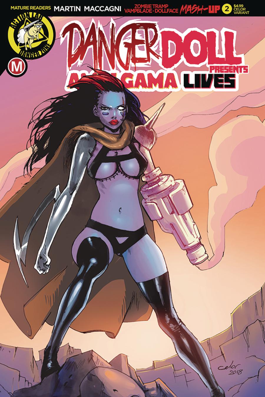 Danger Doll Squad Presents Amalgama Lives #2 Cover C Variant Celor Cover