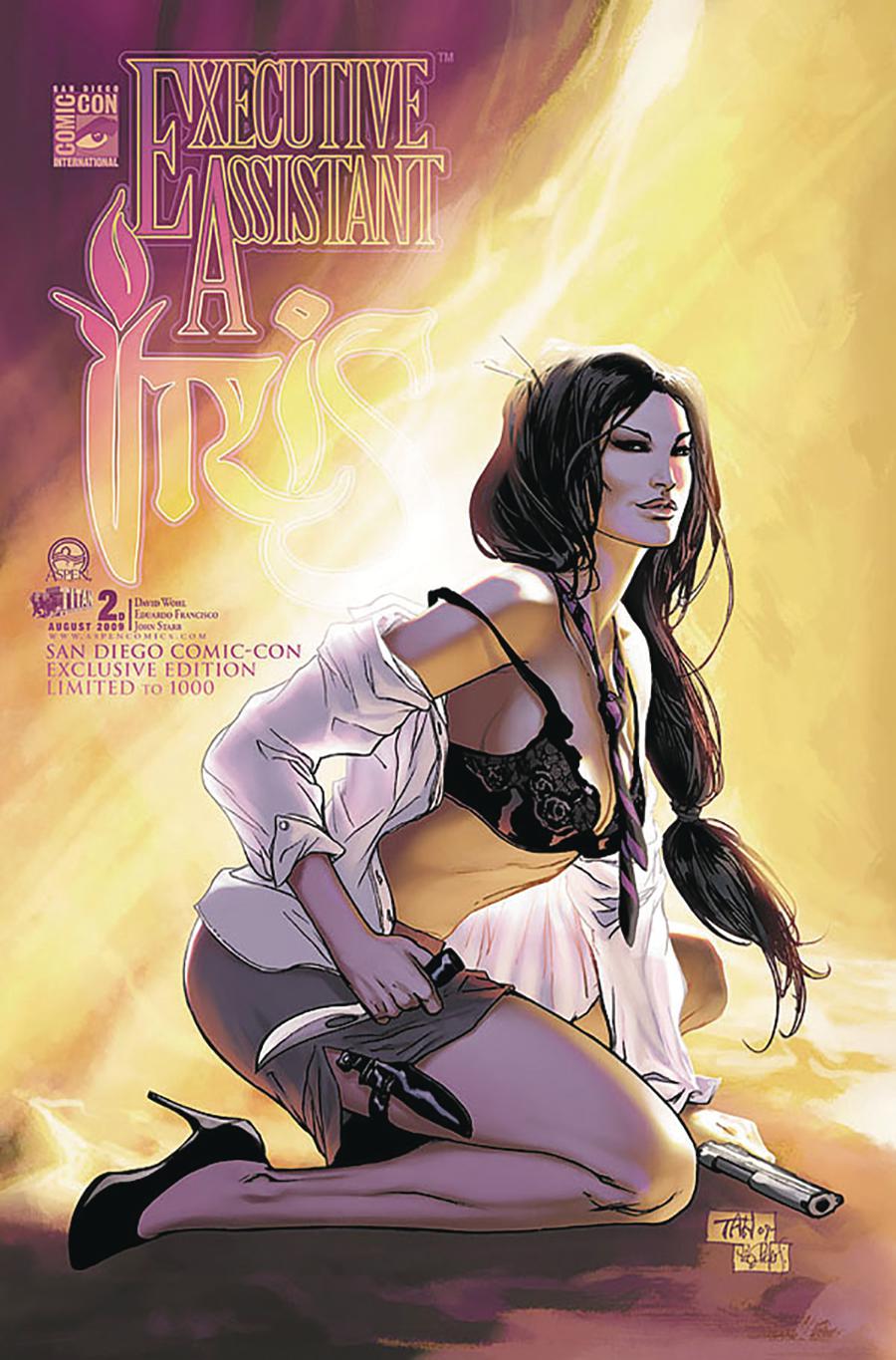 Executive Assistant Iris #2 Cover E San Diego Comic Con International 2009 Exclusive Billy Tan Variant Cover