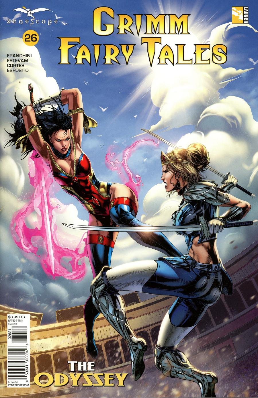 Grimm Fairy Tales Vol 2 #26 Cover B Caanan White