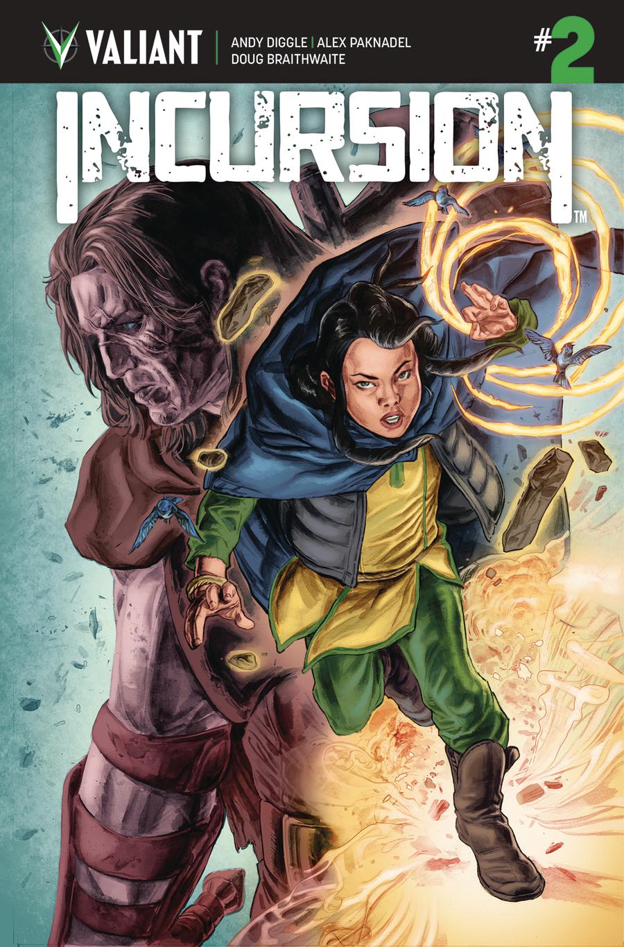 Incursion (Valiant Entertainment) #2 Cover A Regular Doug Braithwaite Color Cover