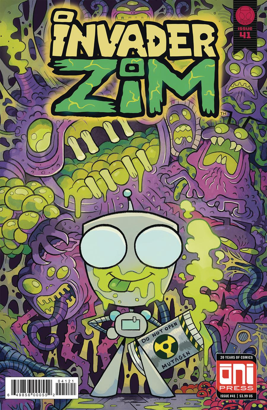 Invader Zim #41 Cover B Variant Matthieu Cousin Cover