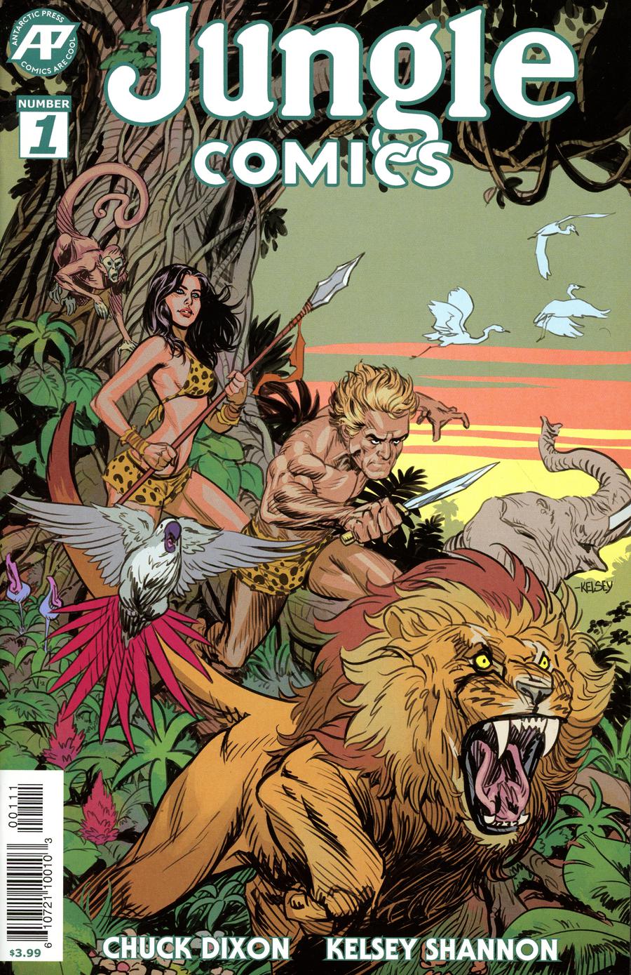 Jungle Comics Vol 3 #1 Cover A Regular Kelsey Shannon Cover