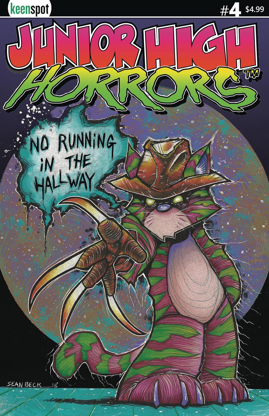 Junior High Horrors #4 Cover C Variant Frederick No Running Cover