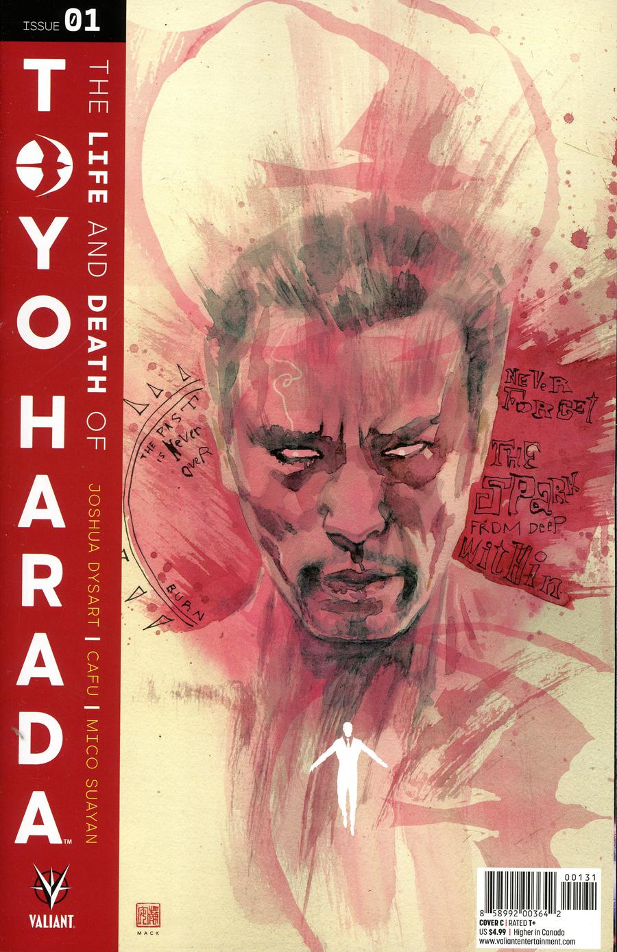 Life And Death Of Toyo Harada #1 Cover C Variant David Mack Cover