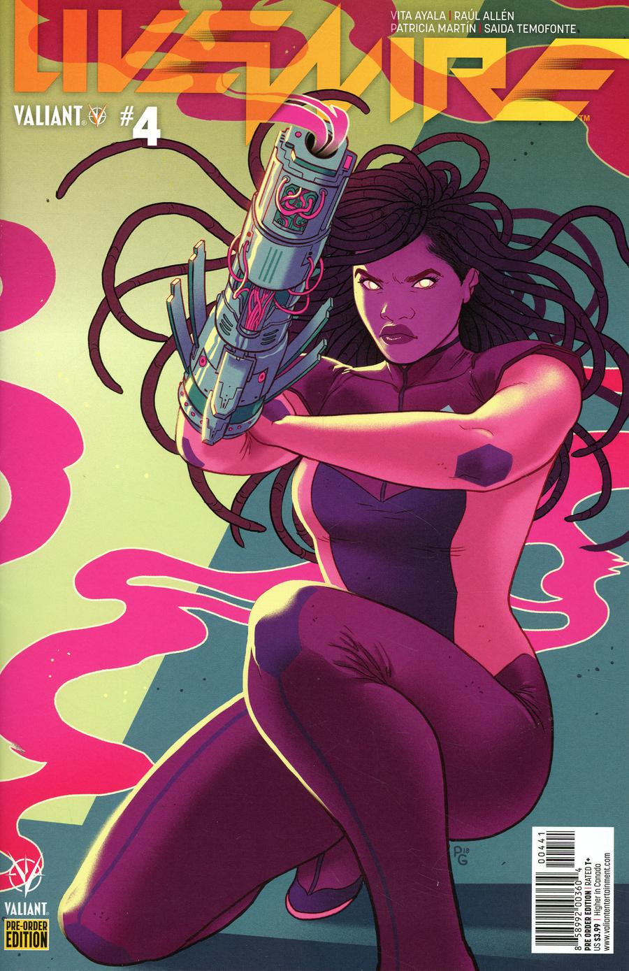 Livewire #4 Cover D Variant Paulina Ganucheau Cover