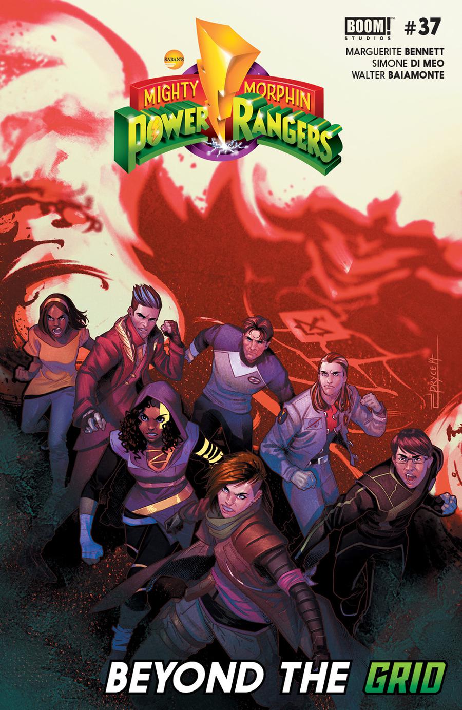Mighty Morphin Power Rangers (BOOM Studios) #37 Cover A Regular Jamal Campbell Cover
