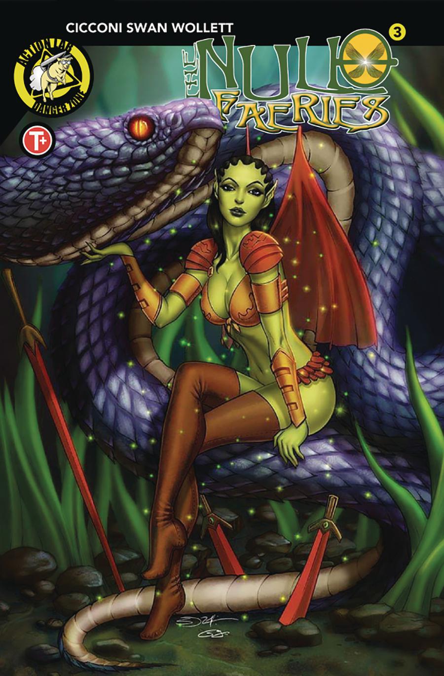 Null Faeries #3 Cover B Variant Suhng Cover