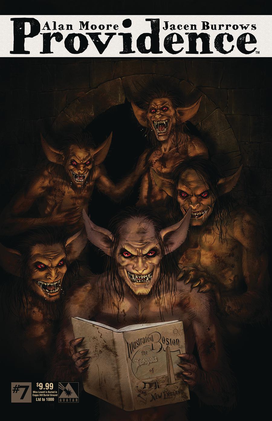 Providence #7 Cover L Ghoul Buried Cover