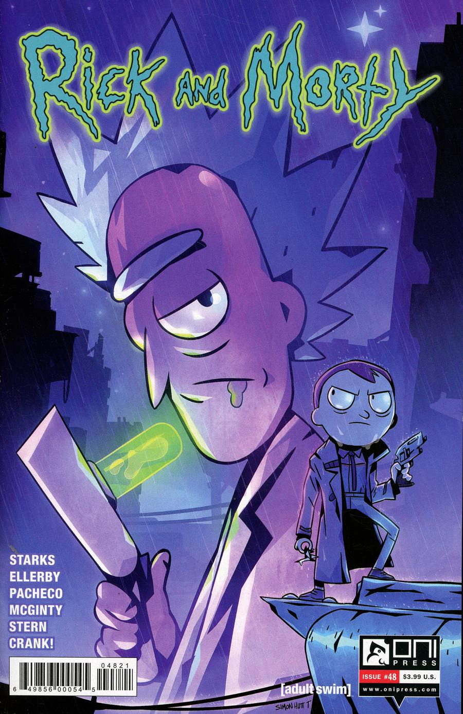 Rick And Morty #48 Cover B Variant Simon Troussellier Cover