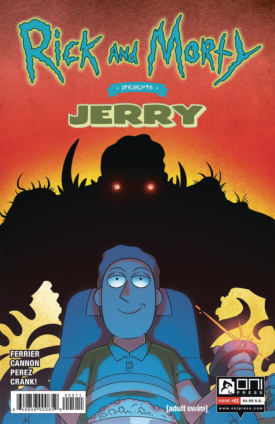 Rick And Morty Presents Jerry #1 Cover A Regular CJ Cannon & Joshua Perez Cover