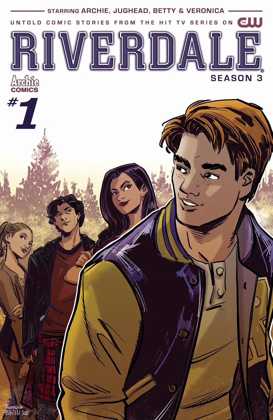 Riverdale Season 3 #1 Cover A Regular Thomas Pitilli Cover