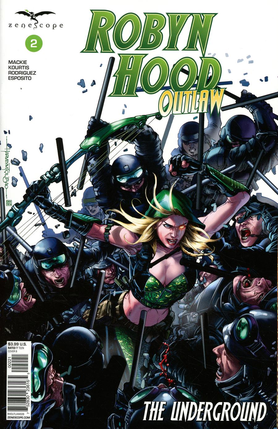 Grimm Fairy Tales Presents Robyn Hood Outlaw #2 Cover B Harvey Tolibao