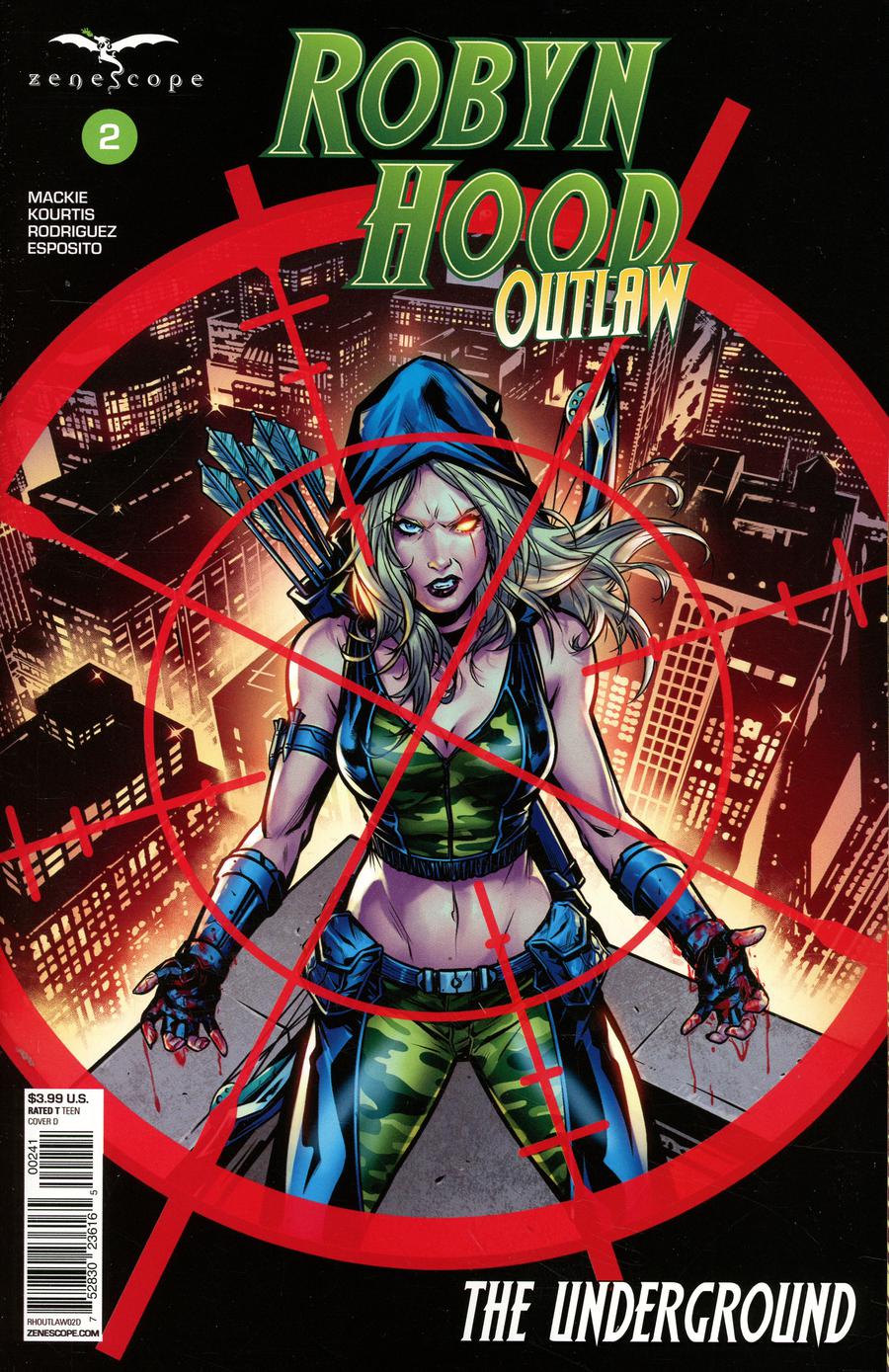 Grimm Fairy Tales Presents Robyn Hood Outlaw #2 Cover D Riveiro