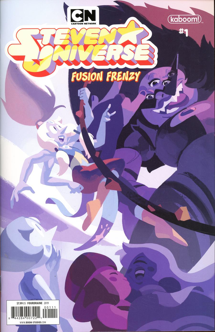 Steven Universe Fusion Frenzy #1 Cover A Regular Nathalie Fourdraine Connecting Cover