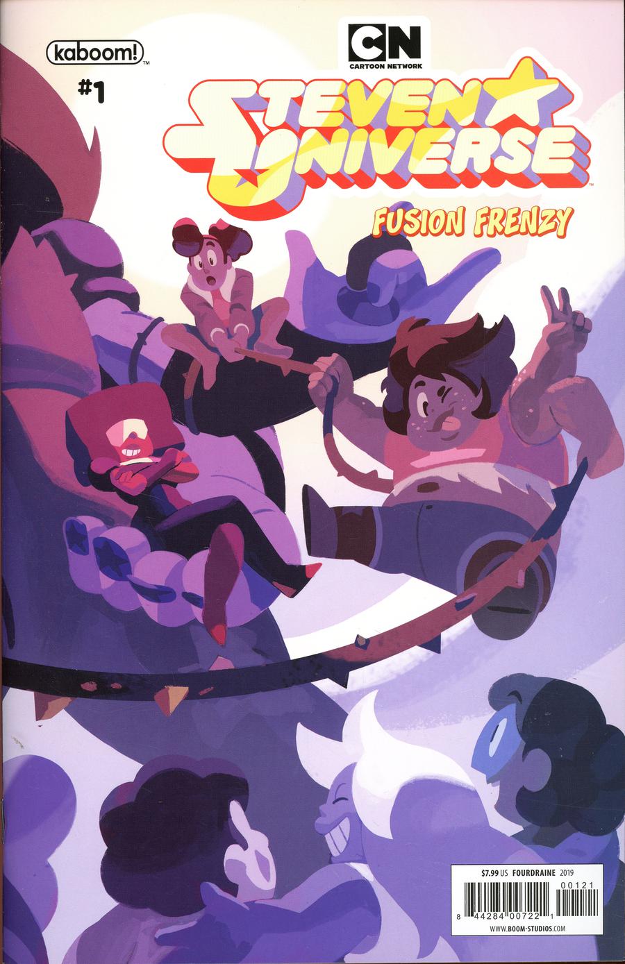 Steven Universe Fusion Frenzy #1 Cover B Variant Nathalie Fourdraine Connecting Cover