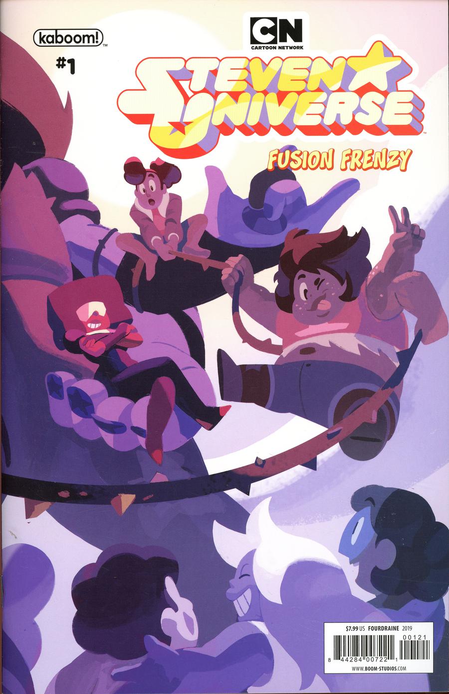 Steven Universe Fusion Frenzy #1 Cover B Variant Nathalie Fourdraine Connecting Cover