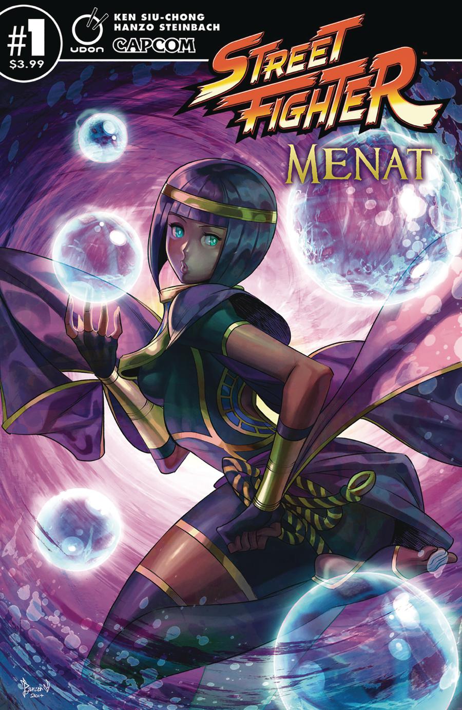 Street Fighter Menat #1 Cover A Regular Panzer Cover