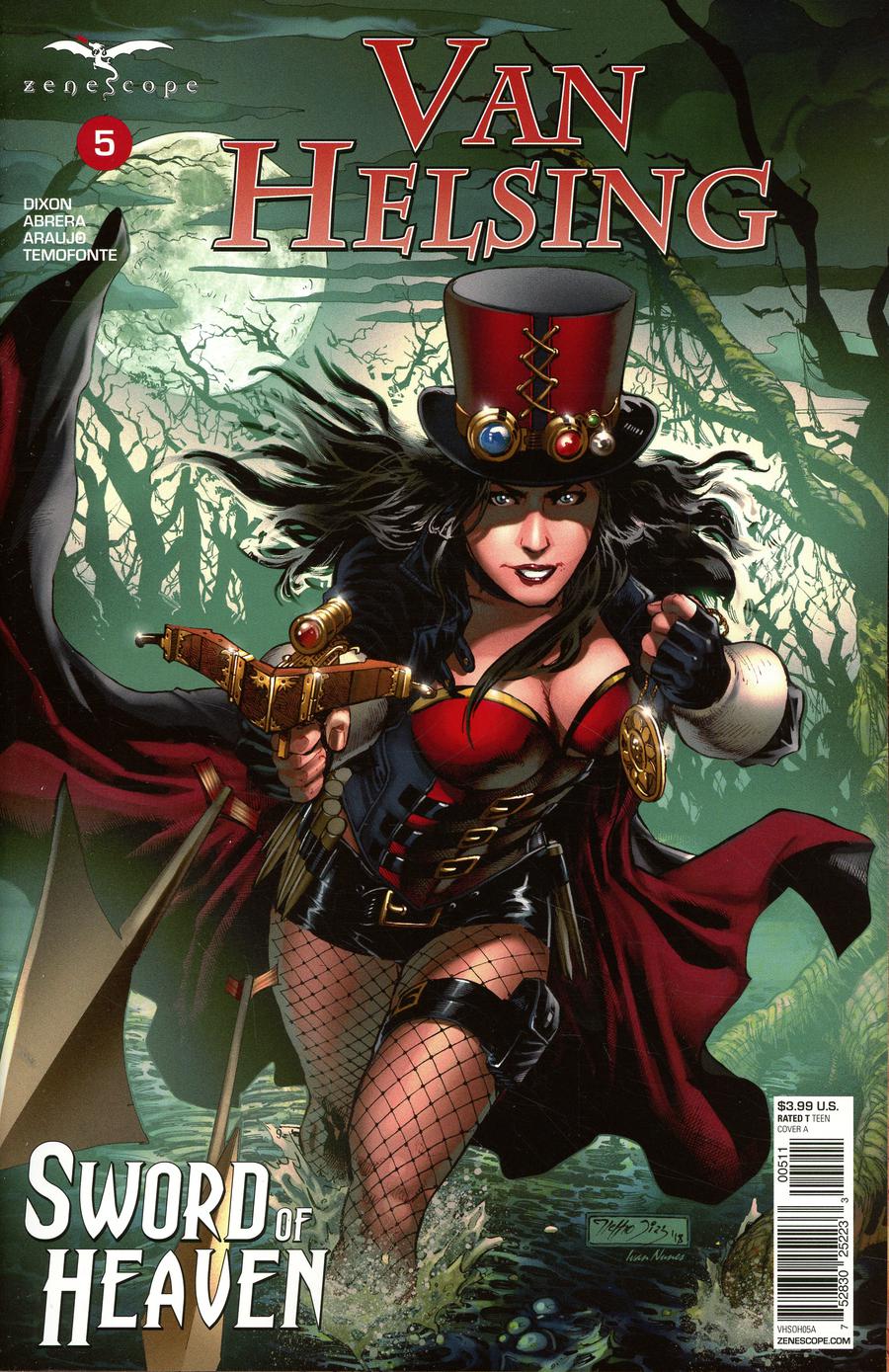 Grimm Fairy Tales Presents Van Helsing Sword Of Heaven #5 Cover A Netho Diaz