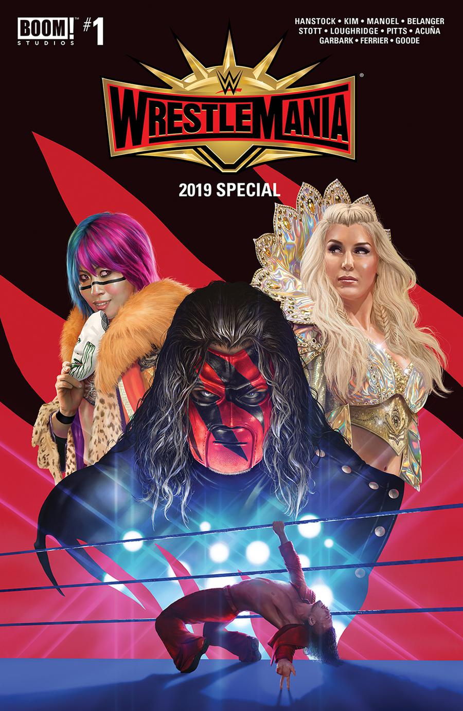 WWE Wrestlemania 2019 Special #1 Cover A Regular Rahzzah Cover