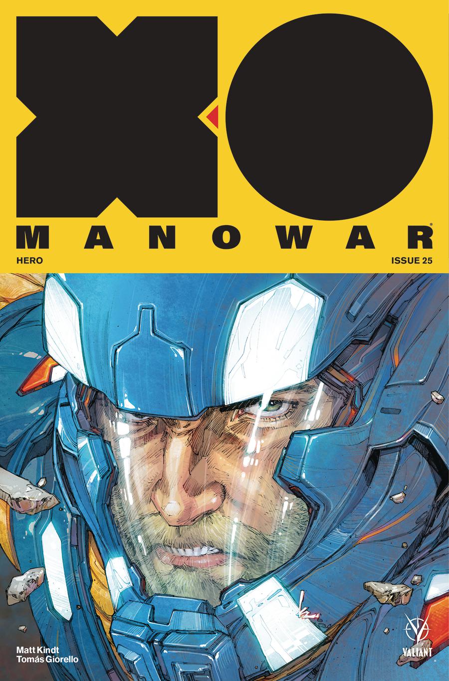 X-O Manowar Vol 4 #25 Cover A Regular Kenneth Rocafort Cover