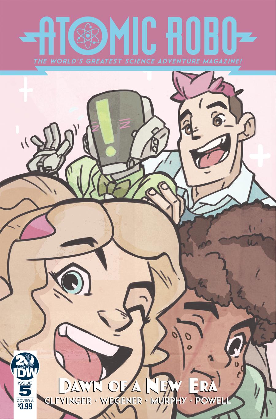 Atomic Robo And The Dawn Of A New Era #5 Cover A Regular Scott Wegener Cover