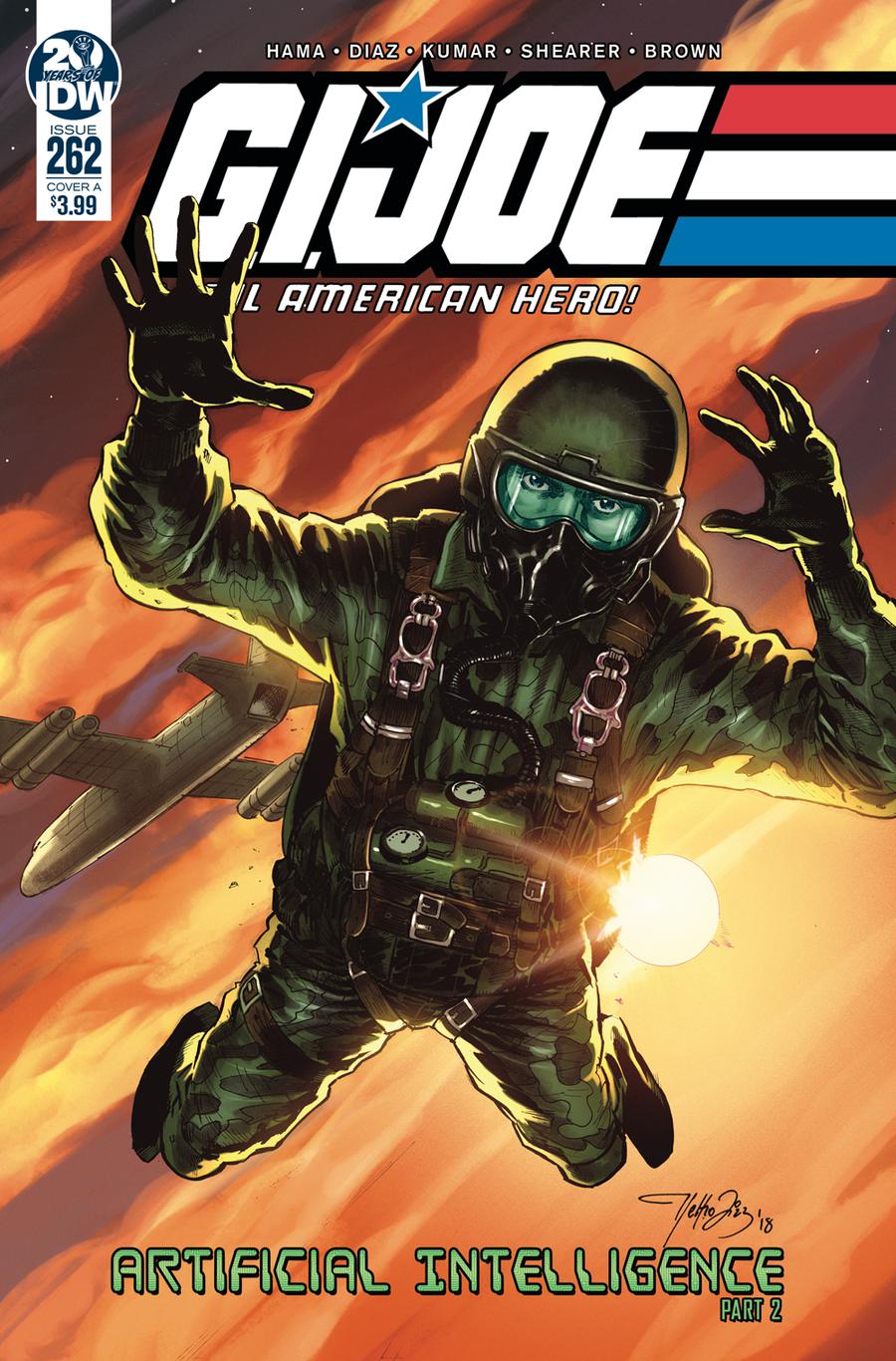 GI Joe A Real American Hero #262 Cover A Regular Netho Diaz Cover