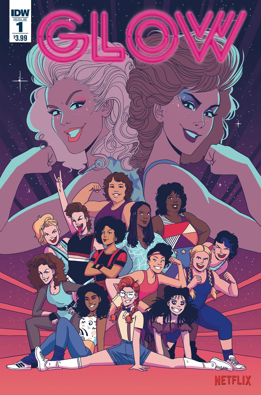GLOW #1 Cover A Regular Hannah Templer Cover