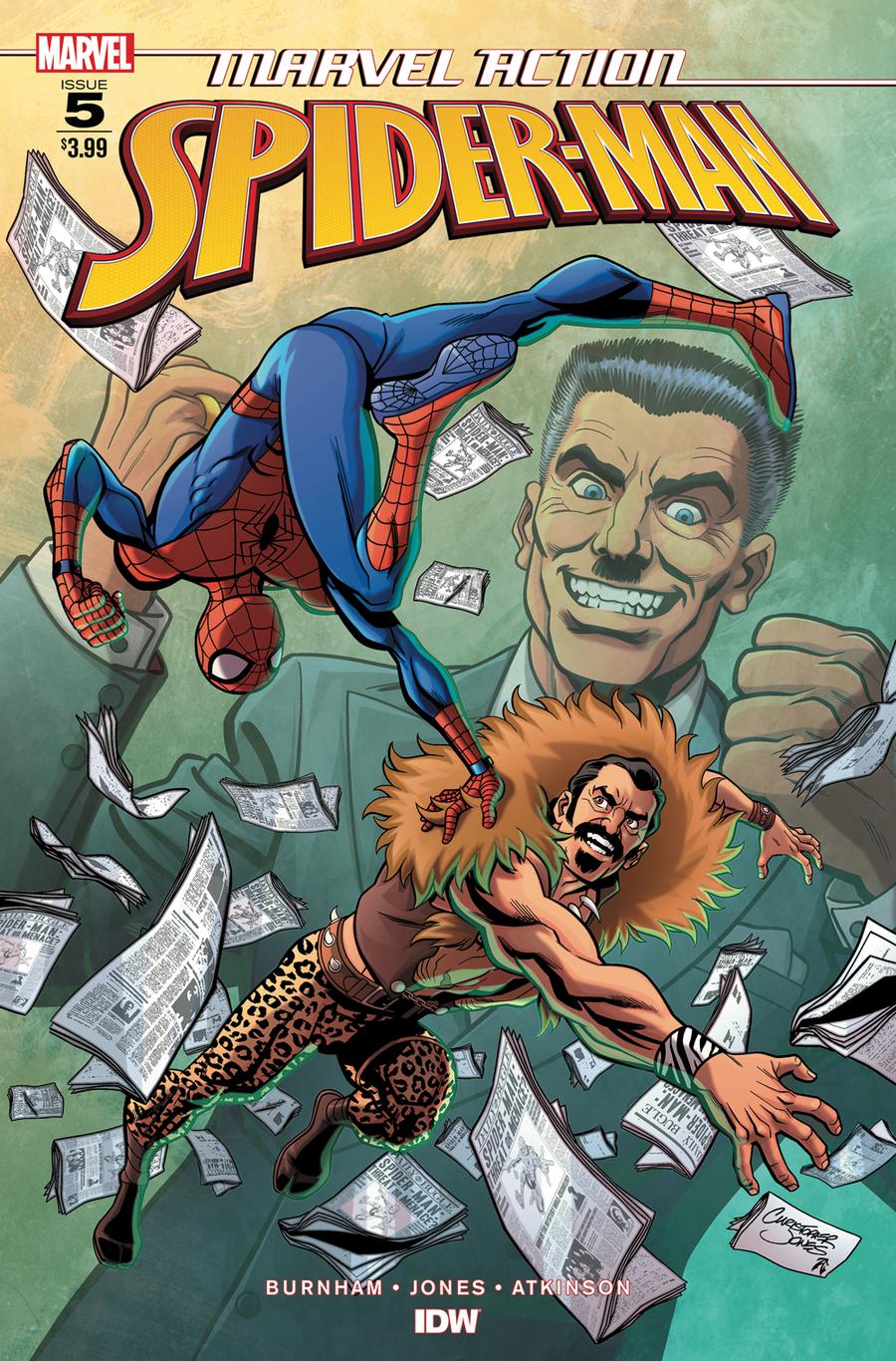 Marvel Action Spider-Man #5 Cover A Regular Christopher Jones Cover
