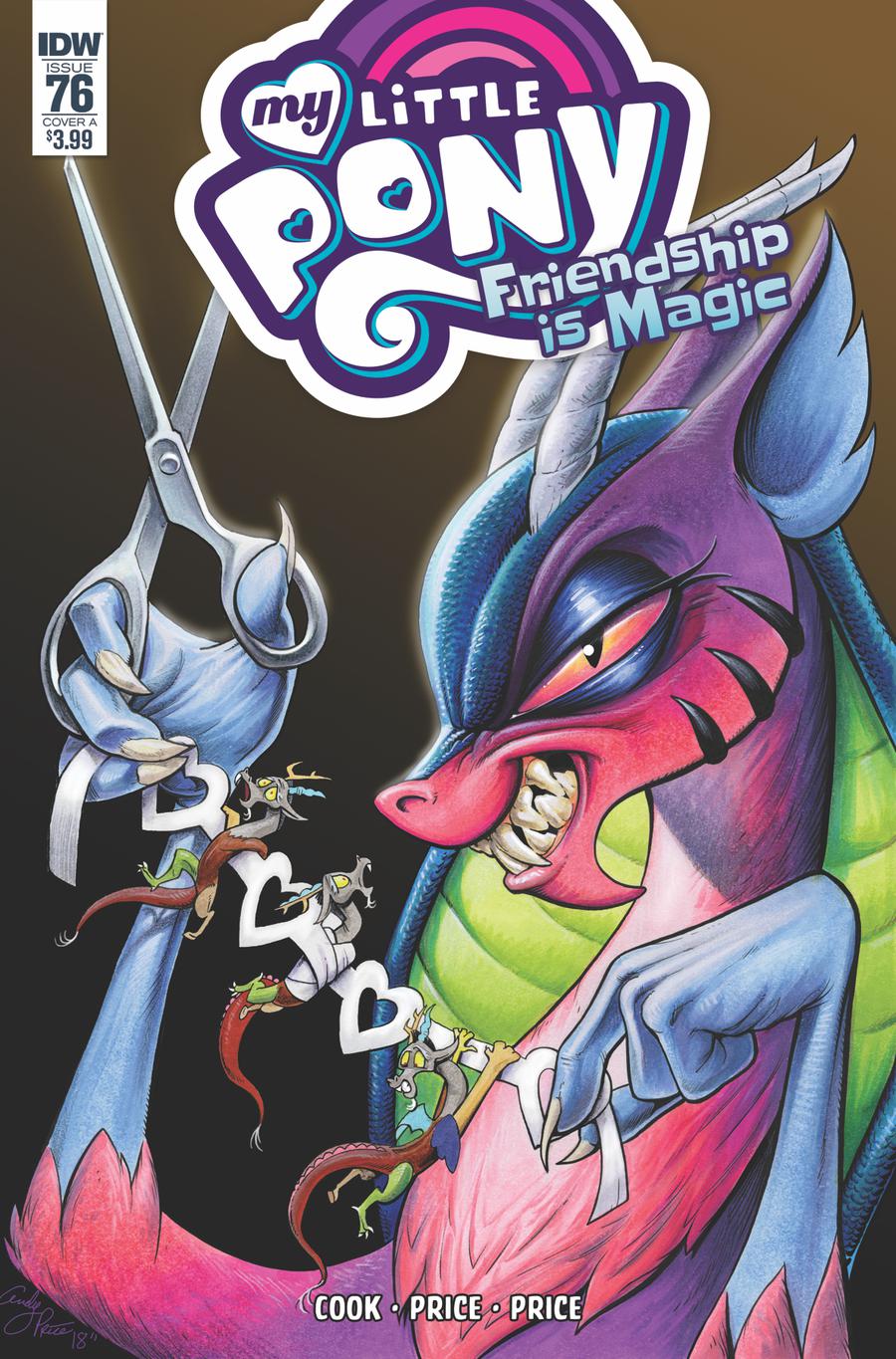 My Little Pony Friendship Is Magic #76 Cover A Regular Andy Price Cover