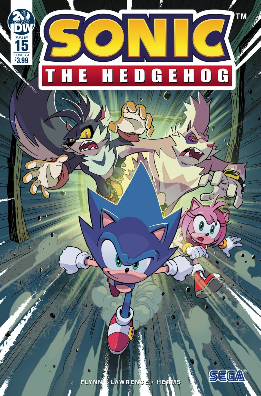 Sonic The Hedgehog Vol 3 #15 Cover A Regular Jack Lawrence Cover
