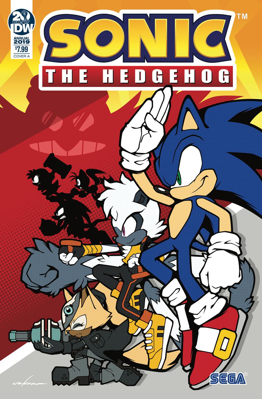 Sonic The Hedgehog Vol 3 Annual 2019 Cover A Regular Yuji Uekawa Of Sonic Team Cover