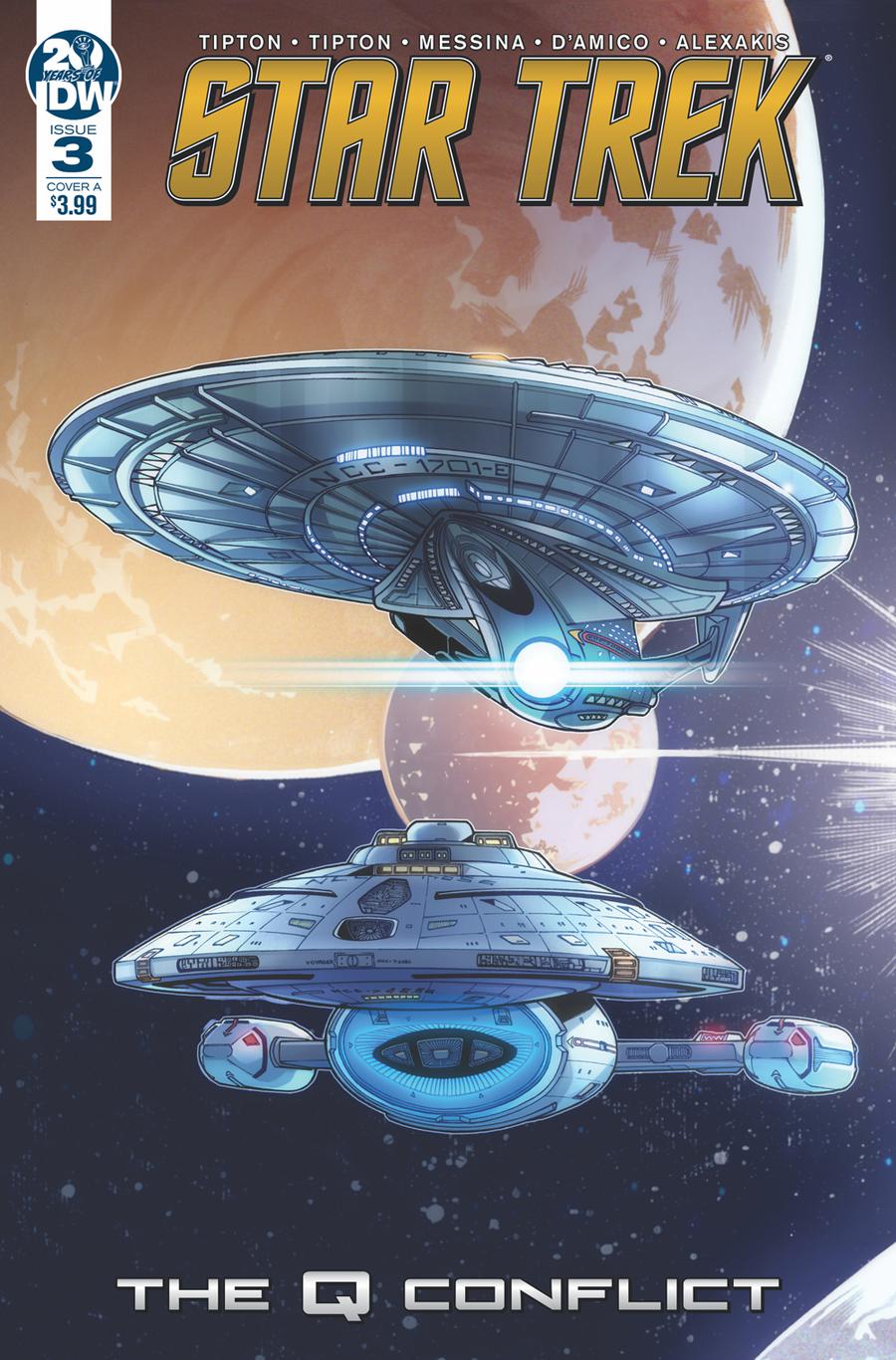 Star Trek Q Conflict #3 Cover A Regular David Messina Cover