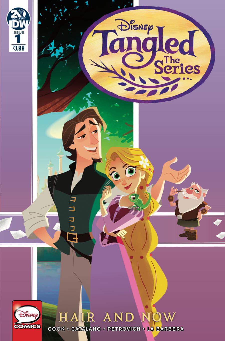 Tangled The Series Hair And Now #1 Cover A Regular Eduard Petrovich & Rosa La Barbera Cover