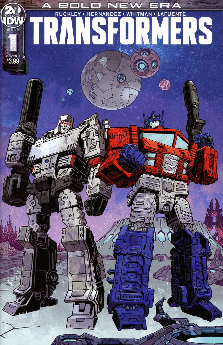Transformers Vol 4 #1 Cover A 1st Ptg Regular Gabriel Rodriguez Cover
