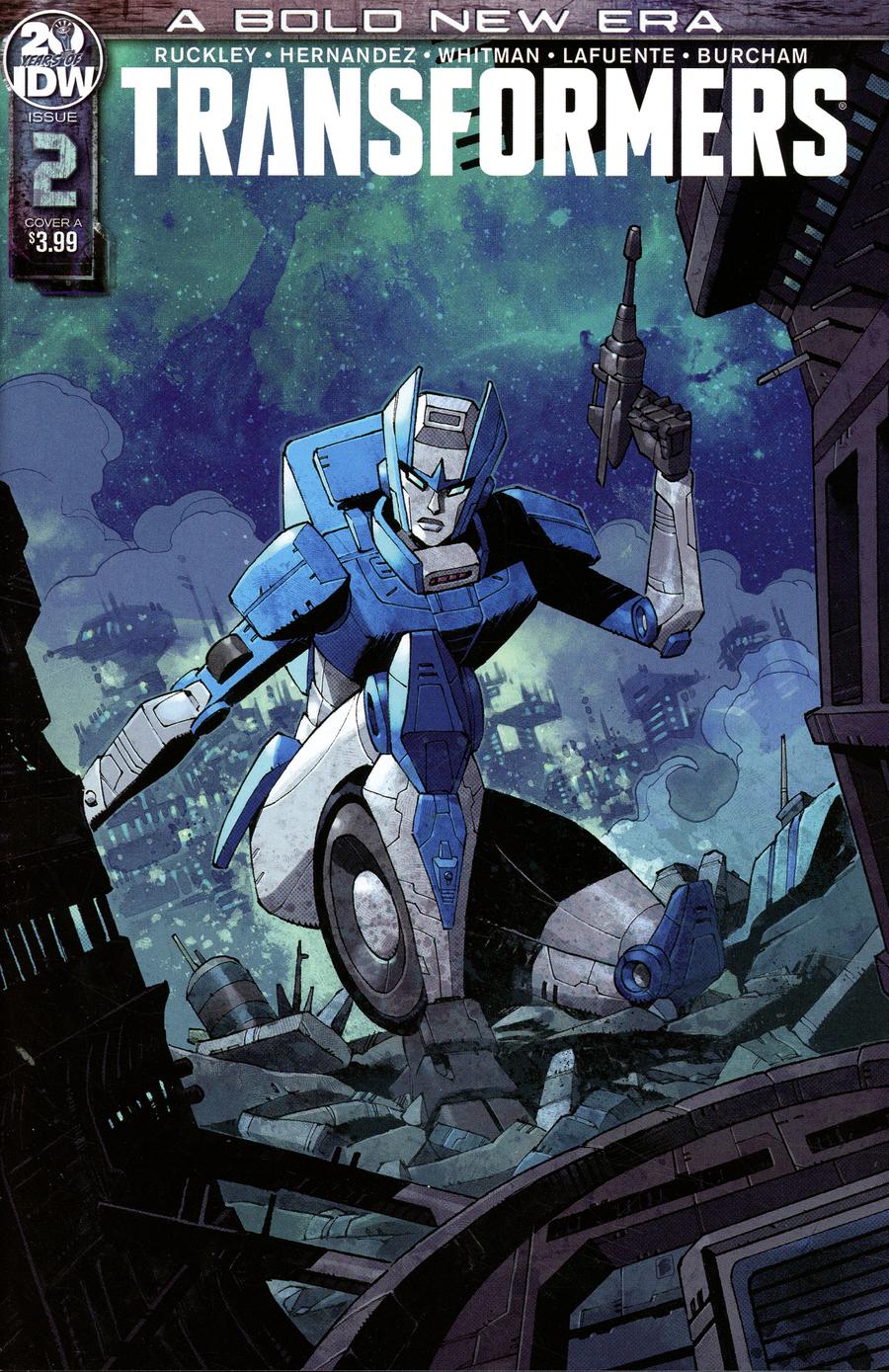 Transformers Vol 4 #2 Cover A Regular Nelson Daniel Cover