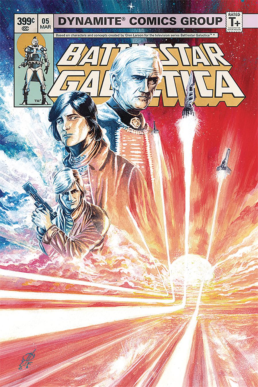 Battlestar Galactica Classic #5 Cover A Regular Marco Rudy Cover