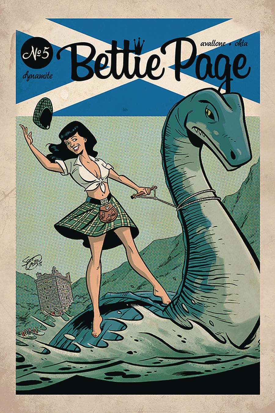 Bettie Page Vol 2 #5 Cover B Variant Scott Chantler Cover