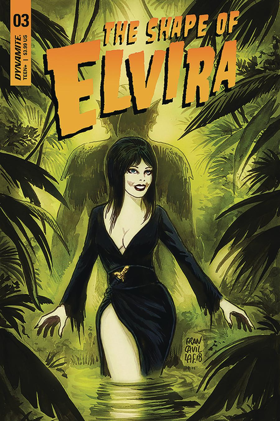 Elvira Shape Of Elvira #3 Cover A Regular Francesco Francavilla Cover