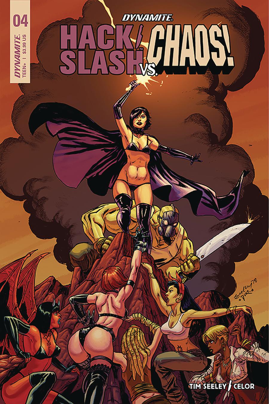 Hack Slash vs Chaos #4 Cover A Regular Tim Seeley Cover