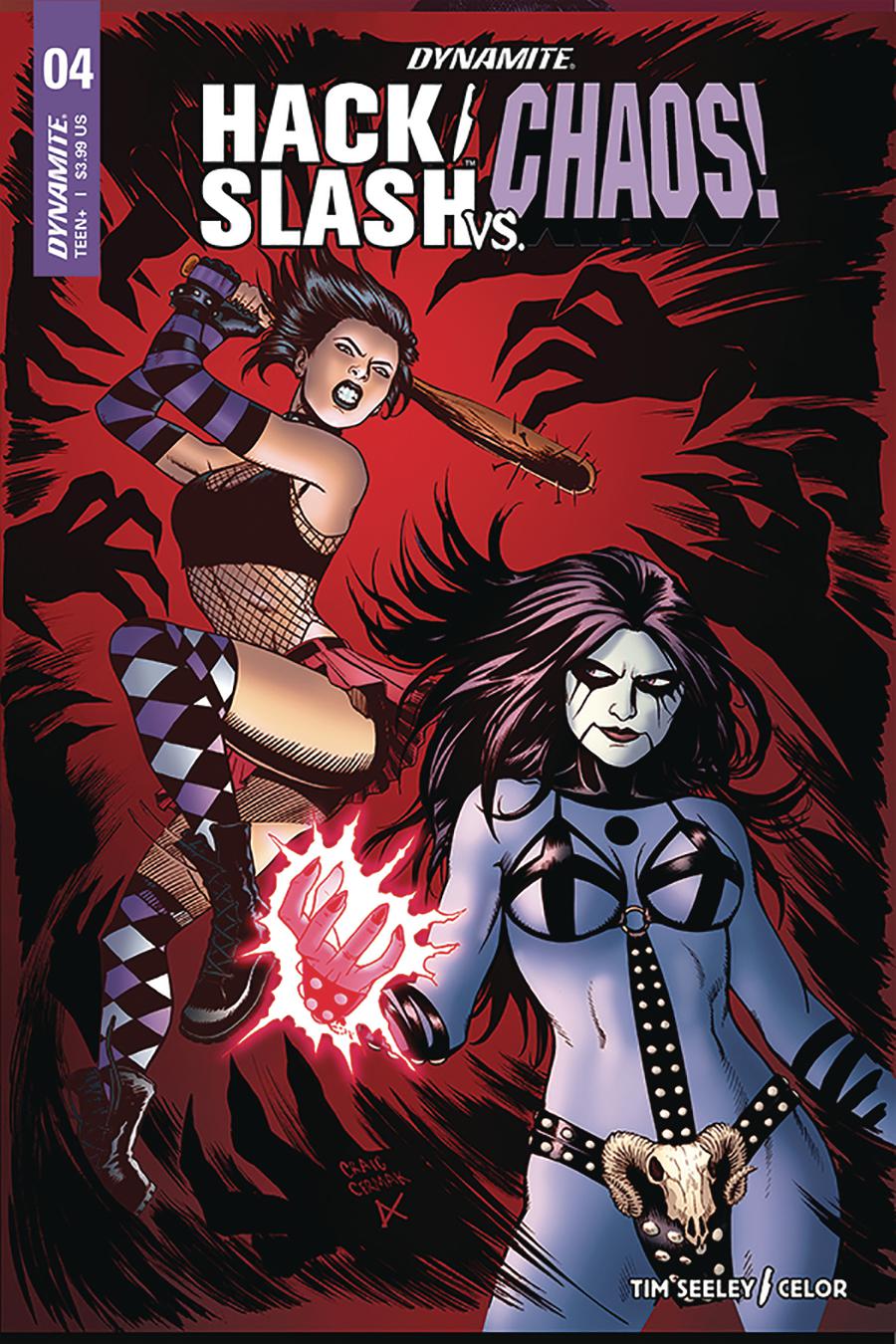 Hack Slash vs Chaos #4 Cover B Variant Craig Cermak Cover