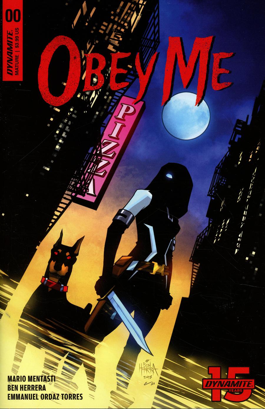 Obey Me #0 Cover A Regular Ben Herrera Cover