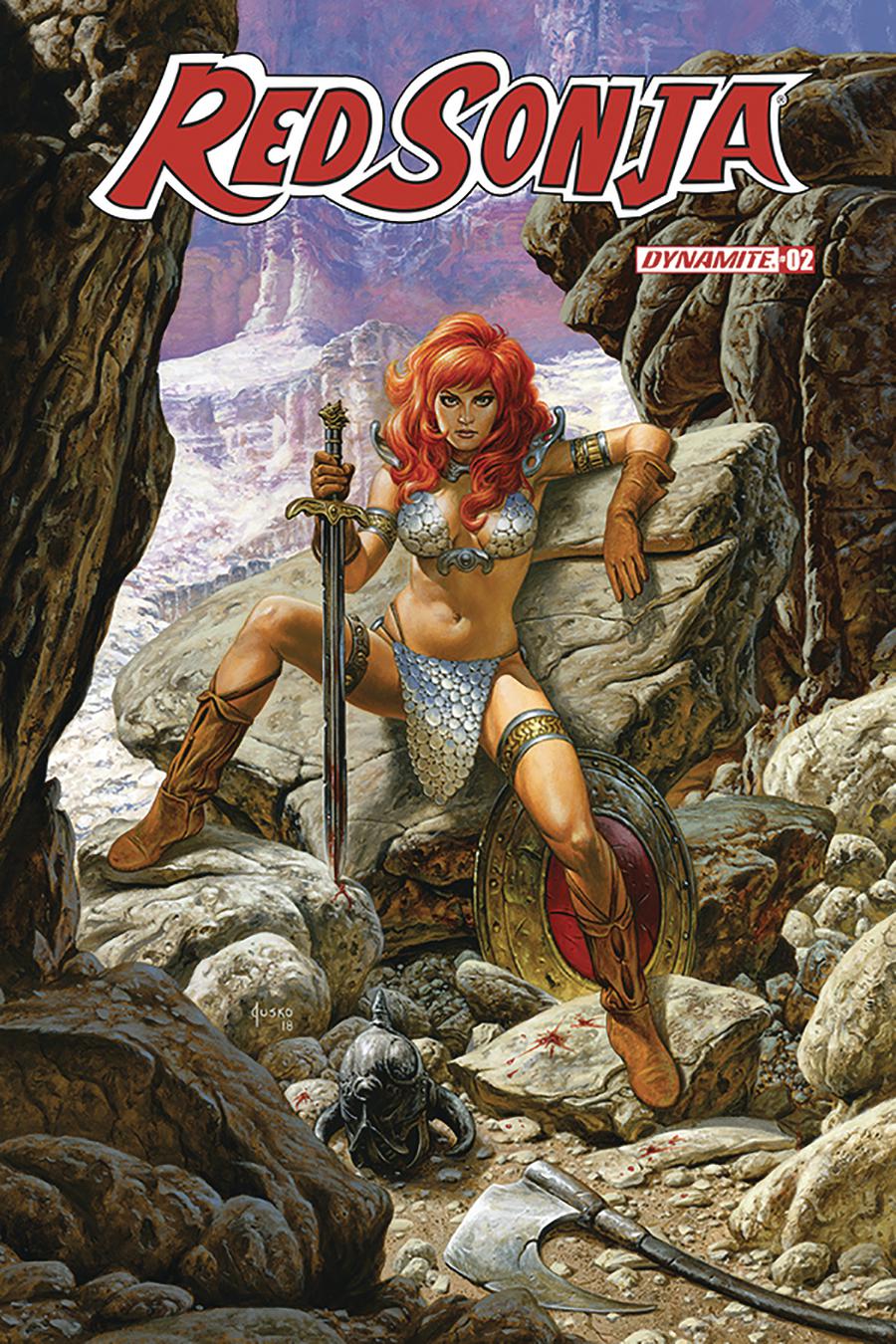 Red Sonja Vol 8 #2 Cover D Variant Joe Jusko Cover