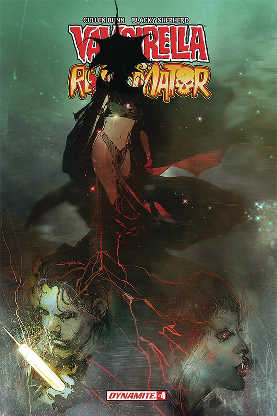 Vampirella vs Reanimator #4 Cover B Variant Stuart Sayger Cover