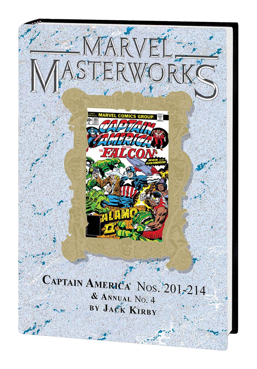Marvel Masterworks Captain America Vol 11 HC Variant Dust Jacket