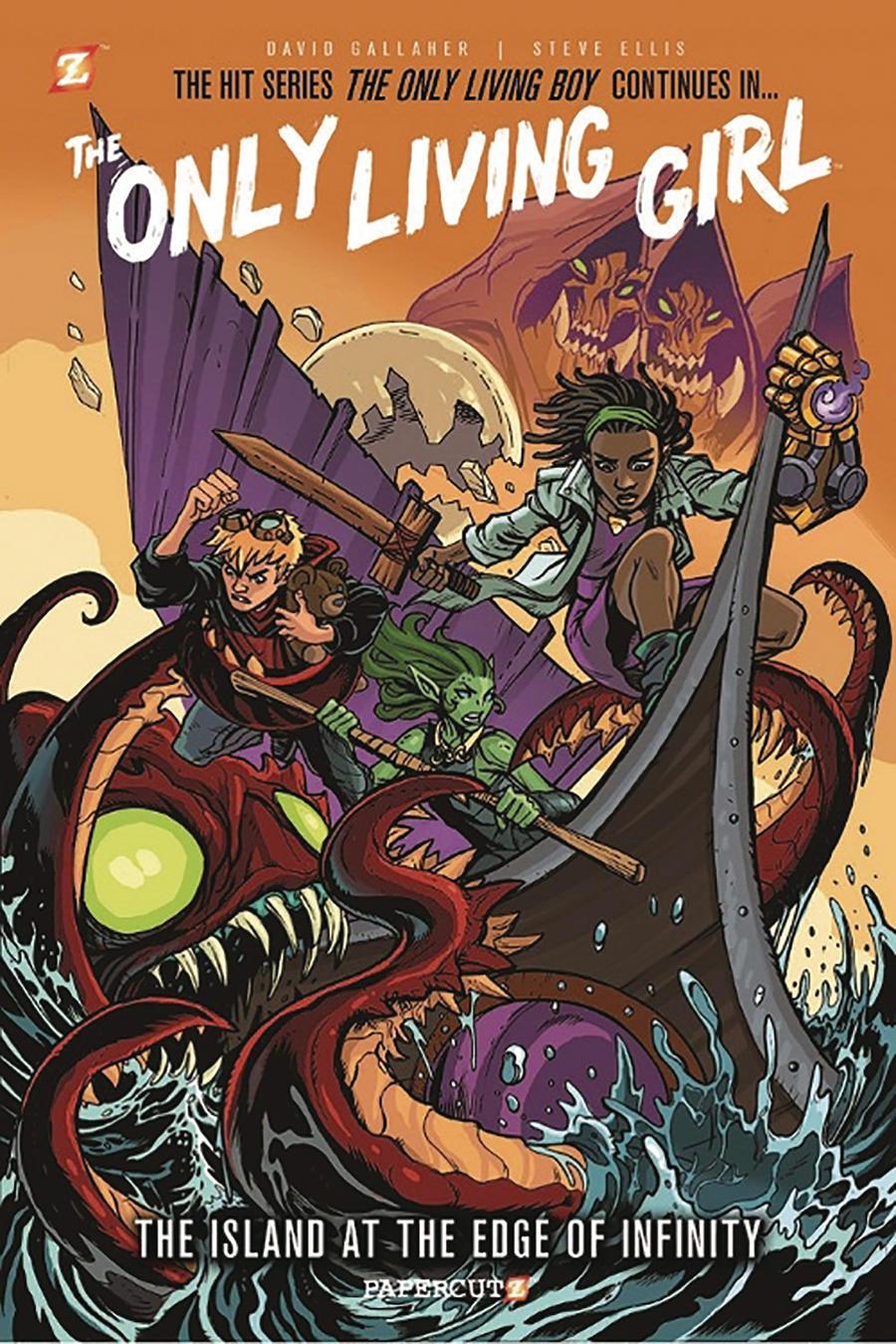 Only Living Girl Vol 1 Island At The Edge Of Infinity HC