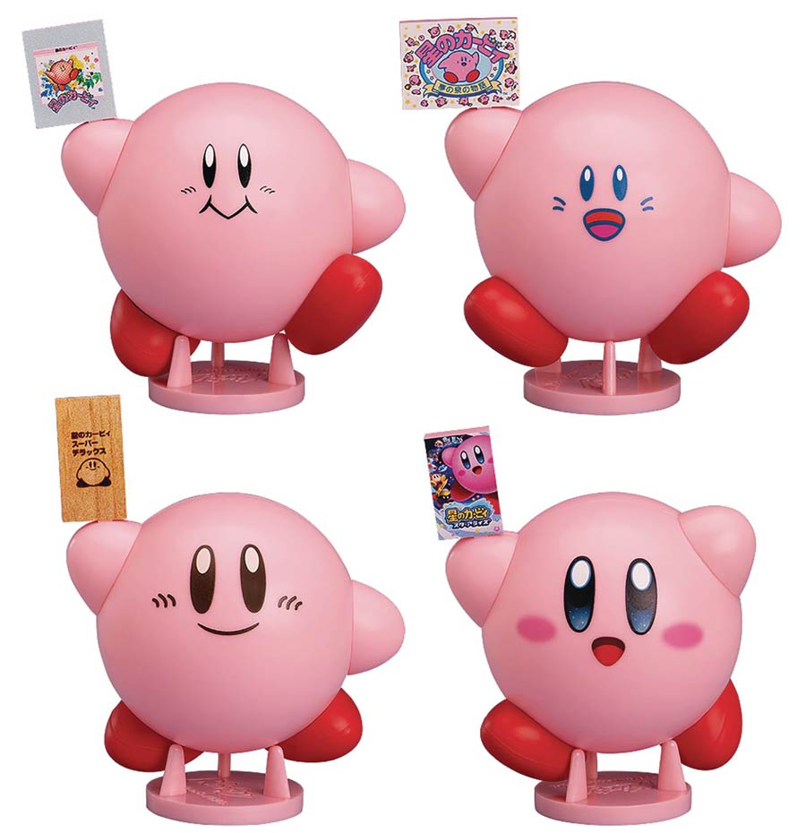 Kirby Corocoroid 02 Collectible Figure Blind Mystery Box 6-Piece Display