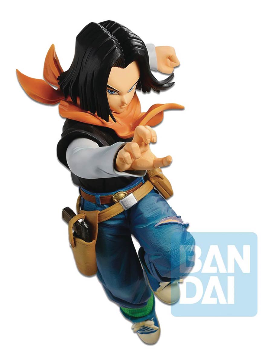 Dragon Ball Z The Android Battle With Dragon Ball Fighterz Figure - Android 17